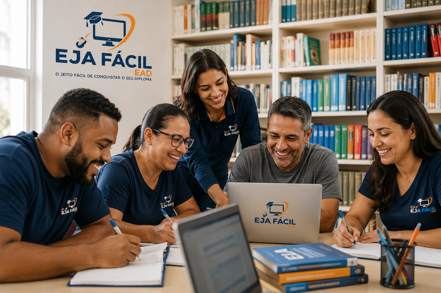 Estudantes eja fácil